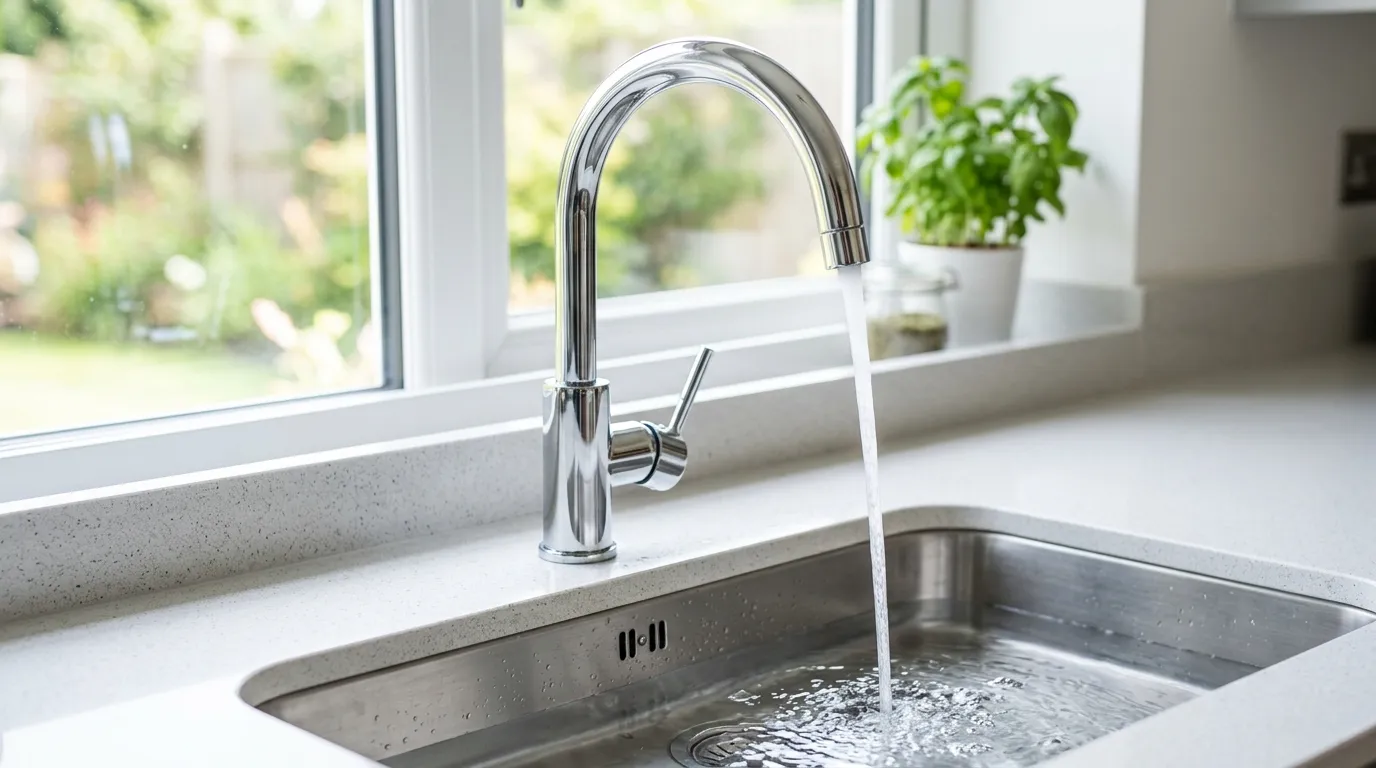 Local Plumbing Master Pros same day plumber fixing a faucet in Mukilteo, WA